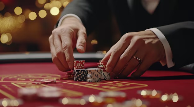 jonitoto live-dealer table with professional croupier and multi-camera setup